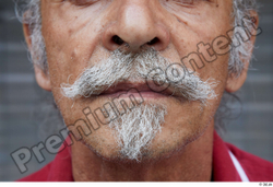 Mouth Man White Casual Average Bearded Street photo references